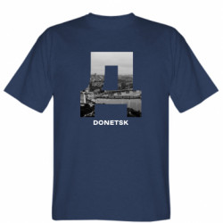 Мужская футболка Stedman Donetsk Black & White
