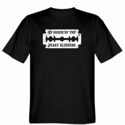 Чоловіча футболка Gildan By order of the peaky blinders - FATLINE Чоловіча футболка Gildan By order of the peaky blinders