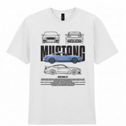 Мужская футболка Gildan Ford Mustang GT