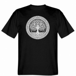 Чоловіча футболка Gildan Ігдрасиль ясень світове дерево - FATLINE Чоловіча футболка Gildan Ігдрасиль ясень світове дерево