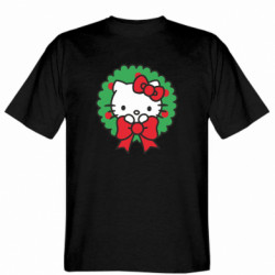 Мужская футболка Gildan Hello Kitty Merry Christmas - FATLINE Мужская футболка Gildan Hello Kitty Merry Christmas