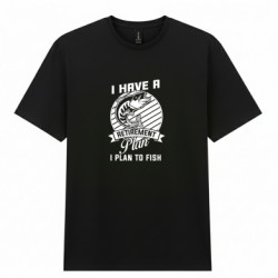 Мужская футболка Gildan I Have a retirement plan plan fish