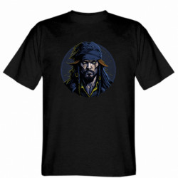 Чоловіча футболка Gildan Капітан Джек Горобець - FATLINE Чоловіча футболка Gildan Капітан Джек Горобець