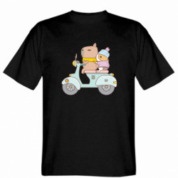 Мужская футболка Gildan Капибара и Морская свинка - FATLINE Мужская футболка Gildan Капибара и Морская свинка