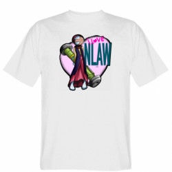 Чоловіча футболка Gildan Мотанка - I love NLAW - FATLINE Чоловіча футболка Gildan Мотанка - I love NLAW