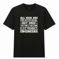 Мужская футболка Gildan The finest become electronics engineers