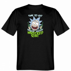 Мужская футболка Gildan Time to get riggity wrecked son - FATLINE Мужская футболка Gildan Time to get riggity wrecked son