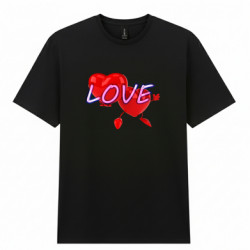 Мужская футболка Gildan Two hearts and the inscription love