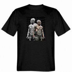 Чоловіча футболка Gildan  (XL) ЧАРЛЬЗ ОЛІВЕЙРА  - FATLINE