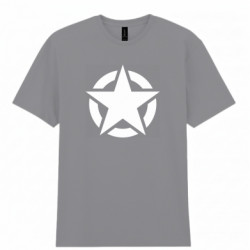 Мужская футболка Gildan Звезда Капитана Америки