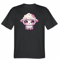 Мужская футболка Stedman Глиттер гламур овечка Y2K - FATLINE Мужская футболка Stedman Глиттер гламур овечка Y2K