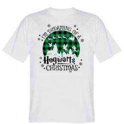 Мужская футболка Stedman Хогвартс рождество - FATLINE Мужская футболка Stedman Хогвартс рождество