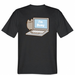 Чоловіча футболка Stedman I'm busy Pusheen