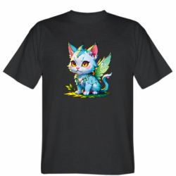 Мужская футболка Stedman кошка лесная фея - FATLINE Мужская футболка Stedman кошка лесная фея