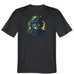 Мужская футболка Stedman Кот-радист - FATLINE Мужская футболка Stedman Кот-радист