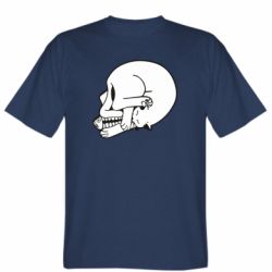 Мужская футболка Stedman Кот с рыбьей костью. Череп - FATLINE Мужская футболка Stedman Кот с рыбьей костью. Череп