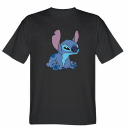 Мужская футболка Stedman Подозрительный Стич - FATLINE Мужская футболка Stedman Подозрительный Стич