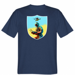 Мужская футболка Stedman Шеврон БПЛА - FATLINE Мужская футболка Stedman Шеврон БПЛА