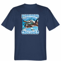 Мужская футболка Stedman Bombardino Crocodilo meme - FATLINE Мужская футболка Stedman Bombardino Crocodilo meme