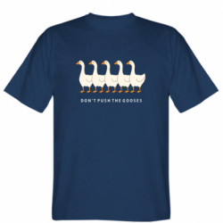 Чоловіча футболка Stedman Don't push the gooses! - FATLINE Чоловіча футболка Stedman Don't push the gooses!