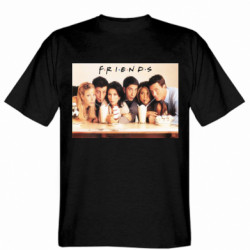 Мужская футболка Stedman  (L) Друзья в сборе  - FATLINE