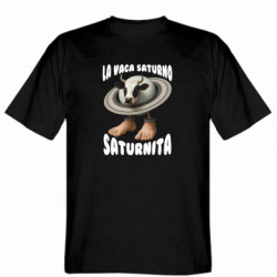 Мужская футболка Stedman La Vaca Saturno Saturnita - FATLINE Мужская футболка Stedman La Vaca Saturno Saturnita