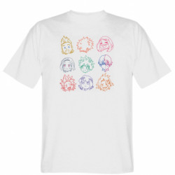 Мужская футболка Stedman Моя геройская академия - FATLINE Мужская футболка Stedman Моя геройская академия