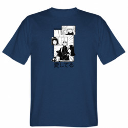 Мужская футболка Stedman Наруто и Хината