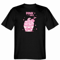 Мужская футболка Stedman Pink Mood Only Сладкий капкейк - FATLINE Мужская футболка Stedman Pink Mood Only Сладкий капкейк