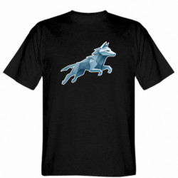 Мужская футболка Stedman Волк полигональный