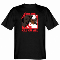 Чоловіча футболка Stedman  (XXXL) Берсерку, убий їх усіх  - FATLINE