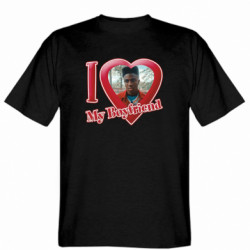 Мужская футболка Stedman I love my boyfriend Lucas