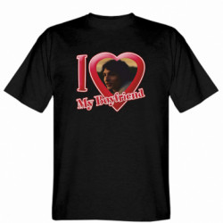 Чоловіча футболка Stedman Я люблю свого хлопця Майка