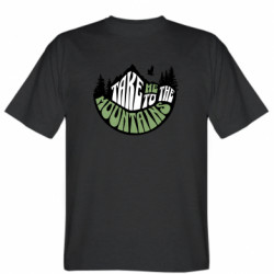 Чоловіча футболка Stedman відвези мене до монтани - FATLINE Чоловіча футболка Stedman відвези мене до монтани