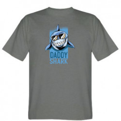 Чоловіча футболка  (XL) Daddy shark  - FATLINE