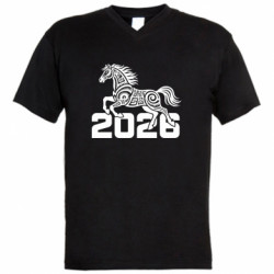 Чоловічі футболки з V-подібним вирізом