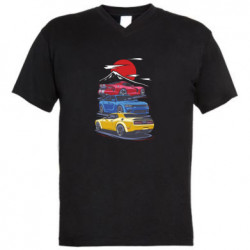 Чоловічі футболки з V-подібним вирізом