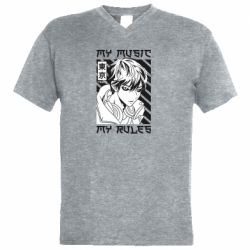 Чоловічі футболки з V-подібним вирізом