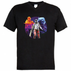 Чоловіча футболка з V-подібним вирізом ARC Raiders game - FATLINE Чоловіча футболка з V-подібним вирізом ARC Raiders game