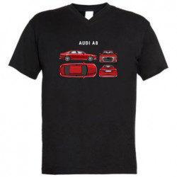 Чоловічі футболки з V-подібним вирізом