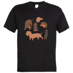 Мужские футболки с V-образным вырезом