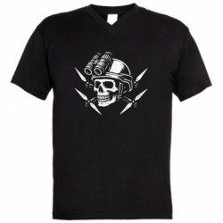 Чоловічі футболки з V-подібним вирізом