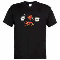 Чоловічі футболки з V-подібним вирізом