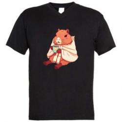 Мужские футболки с V-образным вырезом