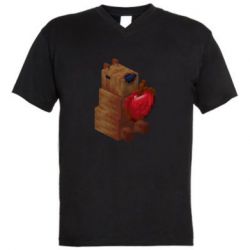 Мужские футболки с V-образным вырезом