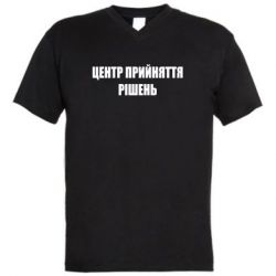 Чоловічі футболки з V-подібним вирізом - FATLINE