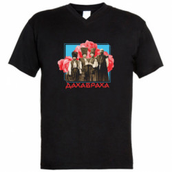 Чоловічі футболки з V-подібним вирізом