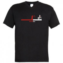 Чоловічі футболки з V-подібним вирізом