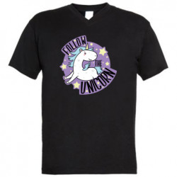 Чоловічі футболки з V-подібним вирізом