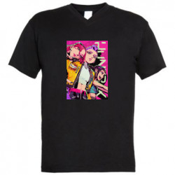 Чоловічі футболки з V-подібним вирізом